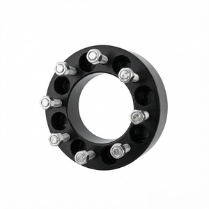 Espaciador de aluminio para buje de rueda automotriz con 8 orificios, adaptador de buje de rueda para ajuste de desplazamiento y aumento de ancho - Product Image 2