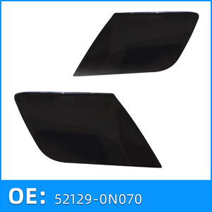 Embellecedor de parachoques delantero Toyota 52129-0N070 52127-0N040 para cubierta de gancho de remolque Crown - Product Image 3
