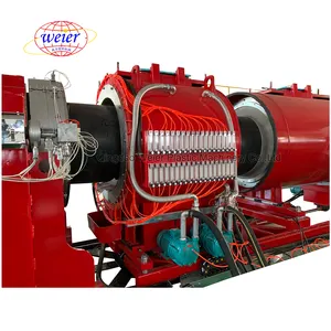 Italy Technology HDPE PE Pipe Agricultural Drainage Plastic Pipes Making Machine
