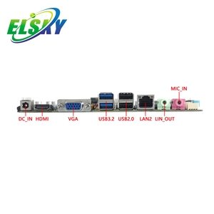 ELSKY New Product Core I5 14gen Mini Itx Lga 1155 Motherboard H610 Board Plus PCI-Ex4 <strong>2</strong>*DDR4 RAM LGA1700 RS232 COM Linux <strong>System</strong> - Product Image 5