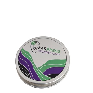 Metal redondo rosa plata vacío almacenamiento cosméticos contenedores viaje latas crema especias velas 60ml aluminio tapón de rosca tarro - Product Image 5