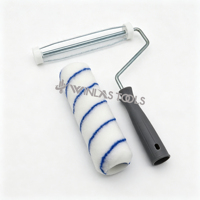Rouleau à peinture en polyamide avec poignée, pour peinture murale, outils de bricolage, 9 pouces, personnalisé