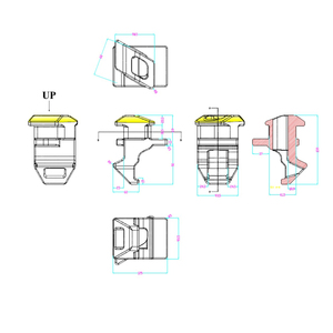 Système de verrouillage entièrement automatique pour conteneurs, navires ou châssis - Product Image 2