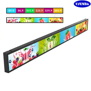 Plank Rand Ultra Dunne Reclame Scherm Lcd-Display Luchthaven Digitale Bewegwijzering Digitale Hoge Heldere Lcd - Product Image 2