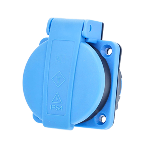 جدار ثقب دائري أوروبي مقاوم للماء أوروبي بمعيار أوروبي ألماني ، مع غطاء AC av V P901 - Product Image 3