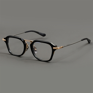 Tfb 2025 <span class=keywords><strong>Titanium</strong></span> Acetate vuông rùa Unisex Chất lượng cao <span class=keywords><strong>Stylish</strong></span> Hot New bán buôn đầy đủ-rim Kính mắt Frames cho tất cả các mặt - Product Image 3
