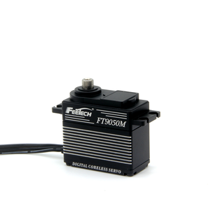 Feetech 7,4 V gran Torque 50Kg Sensor magnético Motor sin núcleo impermeable Rc Servo engranajes de acero 0.078S engranaje de dirección programable - Product Image 1