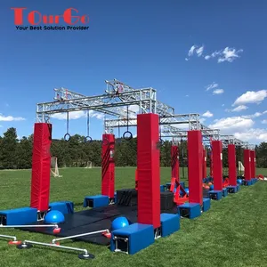 TourGo jeux de plein air Ninja Warrior Course d'obstacles pour enfants