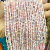 JD GEMS 3mm pierre de soleil en jade rose naturel perles d'opale Lapis Lazuli fabrication de bijoux à bricoler soi-même pierre d'opale Lapis Lazuli à facettes