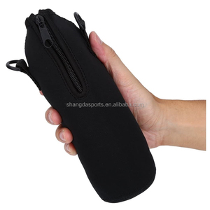 Portabotellas de <span class=keywords><strong>neopreno</strong></span> aislado para <span class=keywords><strong>botella</strong></span> de agua, <span class=keywords><strong>funda</strong></span> para <span class=keywords><strong>botella</strong></span> de agua, 500ML, correa de hombro ajustable - Product Image 4