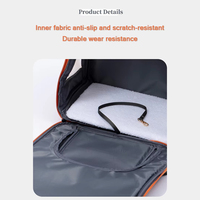 Transporteur design pour animaux de compagnie fournitures haut de gamme pour animaux de compagnie sacs à dos en cuir de luxe pour chiens transporteurs pour animaux de compagnie produits de voyage sacs respirants