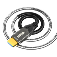 Câble HDMI blindé en fibre optique pour scène 2.1 AOC 8K/60Hz 4K/120Hz Recyclable Réutilisable Longue Distance 20m 30m 50m 100m