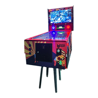 Máquina de Pinball Clásica, Equipo de Arcade Vintage, Acción de Bolas de Acero, Control de Palanca, Dispositivo de Juego Clásico para Salas de Juegos