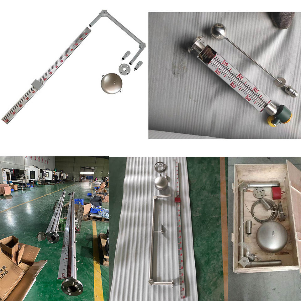 Float and Board Type Level Indicator Magnetic Level Gauge Positive ...