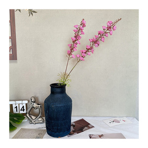 <span class=keywords><strong>Digitalis</strong></span> lingotto bianco artificiale rosso Delphinium fiori casa matrimonio natale decorazione di pasqua vera seta - Product Image 2