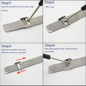 Correa de Reloj Inteligente BEEFLYPOWER de Fábrica, Clásica, de Acero, con Hebilla Milanesa, para <span class=keywords><strong>Samsung</strong></span> Galaxy <span class=keywords><strong>Watch</strong></span> <span class=keywords><strong>4</strong></span> 5 6 7, Accesorios - Product Image 5
