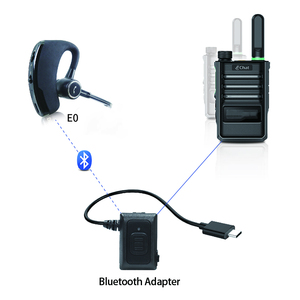 Auriculares inalámbricos PTT con Bluetooth, walkie-talkie con micrófono, para teléfono móvil, intercomunicador Poc, aplicación Zello Azetti - Product Image 6
