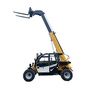Chariot télescopique multi-usages 4 tonnes avec accessoires fourche et benne, transpalette télescopique - Product Image 5