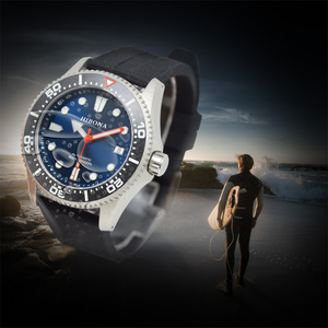 De titanio piloto relojes para hombre con <span class=keywords><strong>visible</strong></span> movimiento mecánico <span class=keywords><strong>reloj</strong></span> universal - Product Image 5