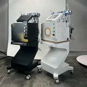 Appareil facial à jet d'oxygène haute fréquence 14 en 1 pour le bureau, machine à bulles multiples multifonctionnelle pour le soin de la peau, nettoyage en profondeur du visage - Product Image 1