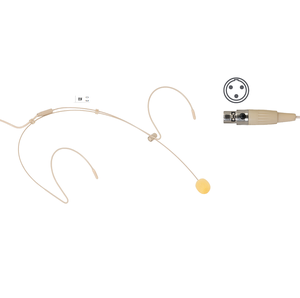 Micrófono de Auriculares Color Piel para <span class=keywords><strong>AKG</strong></span> y Gemini - Product Image 1