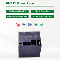 DHT91-1CSTF1-DC5V T91 CQC TUV RoHS TV-10 30A 2HP Relay Daya Sambung Cepat Peralatan Rumah Pintar Sistem Tenaga Fotovoltaik