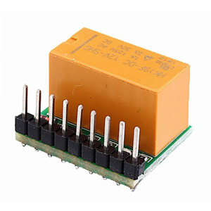 โมดูลรีเลย์ Dpdt 5V 2A 30V คอยล์ดีซี 0.04A ติดตั้งบนแผงวงจรแบบ Through Hole Terminal Dr21a01 - Product Image 1