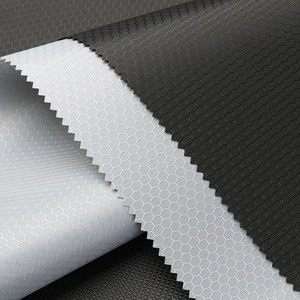 Tissu Oxford en <span class=keywords><strong>nylon</strong></span> tissé 60GSM, hexagonal, ripstop, imperméable, enduit de PU, pour sacs, tentes, vestes d'extérieur, sacs à <span class=keywords><strong>dos</strong></span> - Product Image 2