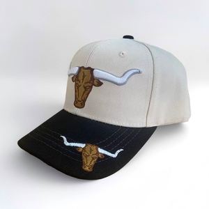 Gorra de Béisbol Beige Bicolor con Bordado 3D Vintage, Estilo Deportivo Casual para Exteriores, Visera Ligeramente Curvada, Ajustable con Letras, para Adulto, 100% - Product Image 4