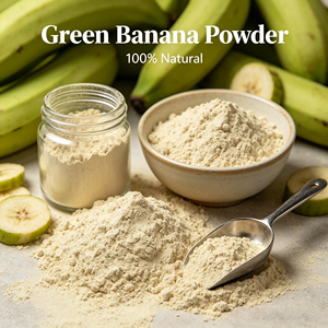 Harina de Plátano Orgánica Cruda a Granel, Resistente, Sin <span class=keywords><strong>Gluten</strong></span>, Pura, Natural, <span class=keywords><strong>con</strong></span> Etiqueta Limpia, Polvo de Plátano Verde para Hornear - Product Image 3