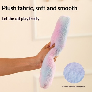 <span class=keywords><strong>Coussin</strong></span> en peluche en forme de <span class=keywords><strong>chat</strong></span> avec rembourrage à la catnip pour la dentition et le soulagement de l'ennui - <span class=keywords><strong>Coussin</strong></span> de câlin pour chats - Product Image 4