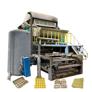 Small business starting paper egg tray pulp forming machine egg box making machine automatic