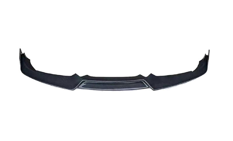 front bumper lip spoiler splitter taycan real carbon fiber