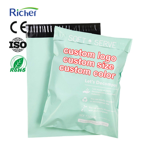 Self Adhesive <b>PE</b> 2 Mil Silk Screen Printed Mailing Bag Shirt <b>Shoes</b> Protection During Delivery - Product Image 1