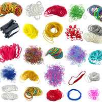 Prix d'usine, personnalisable, bandes élastiques en caoutchouc synthétique TPR violettes