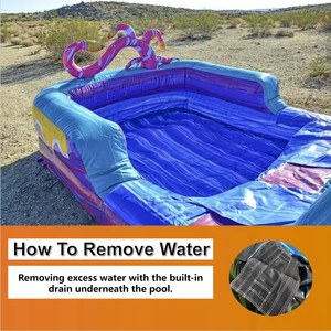 Sân sau công viên nước cấp thương mại trượt nước <span class=keywords><strong>Inflatable</strong></span> với Splash hồ bơi cho trẻ em và người lớn ngoài trời trong nhà ướt khô sử dụng - Product Image 4