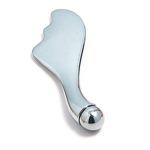 Palo de masaje de ojos Relax Anti-envejecimiento Bola de una sola cabeza Delfín Masaje facial Metal Gua <span class=keywords><strong>Sha</strong></span> Herramienta - Product Image 1