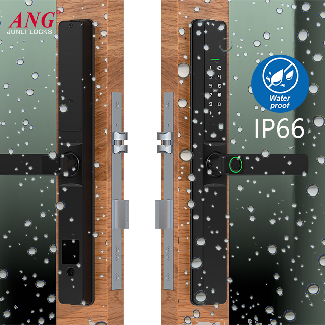 Ip66 Waterproof Fingerprint 3585 Mortise Biometrics Ttlock Lock for Glass Door Digital Code Smart Lock for Security Door · image 6