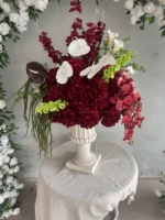 Bolas de Flores de Hortensia de Seda Artificial de Alta Calidad de la Serie Colorida Monet, Estilo Moderno para Centros de Mesa Decorativos para el Día de la Madre