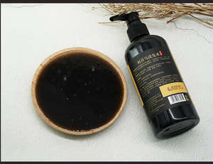 OEM 300ml 500ml Shou Wu Shampooing Liquide Anti Perte Repousse Polygonum Formule Naturelle À Base De Plantes Après-Shampooing Cheveux - Product Image 4