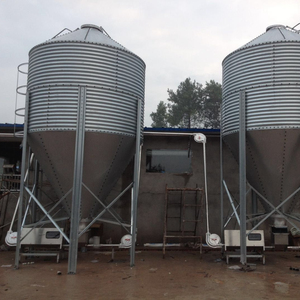 Silo per Mangime con Coclea <span class=keywords><strong>in</strong></span> Acciaio per Allevamenti <span class=keywords><strong>di</strong></span> Pollame e Polli <span class=keywords><strong>in</strong></span> Cina - Product Image 2