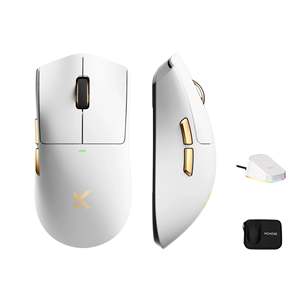 Ratón Inalámbrico MCHOSE K7 Ultra, Ligero, para Juegos y Oficina, Conexión de Tres Modos: Inalámbrico 2.4G, Bluetooth, Cableado, PAW3950 - Product Image 1