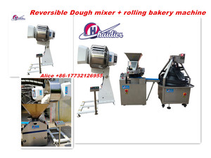 Tốc độ cao đôi hướng bột trộn máy cho bánh mì HS 20 xoắn ốc bột trộn 25kg - Product Image 3