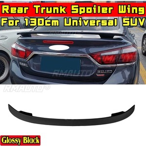 สปอยเลอร์หลังรถยนต์แบบยูนิเวอร์แซลขนาด 130 ซม. ลายคาร์บอน สำหรับรถแฮทช์แบค ซีดาน SUV อุปกรณ์ตกแต่งรถยนต์ - Product Image 3