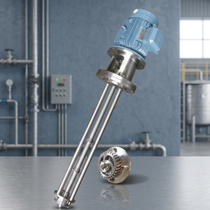 Mezclador Agitador Industrial de Acero Inoxidable de 500L con Motor y Homogeneizador para Mezcla y Procesamiento Automático de Pintura - Product Image 5