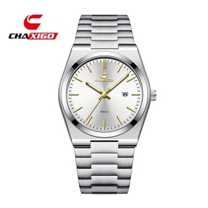 CHAXIGO 7553-9 Orologio <span class=keywords><strong>da</strong></span> <span class=keywords><strong>Uomo</strong></span> alla Moda, Impermeabile con Lancette Luminose, Calendario e Data, Orologio <span class=keywords><strong>da</strong></span> <span class=keywords><strong>Polso</strong></span> al Quarzo <span class=keywords><strong>di</strong></span> <span class=keywords><strong>Lusso</strong></span> per <span class=keywords><strong>Uomo</strong></span> - Product Image 2