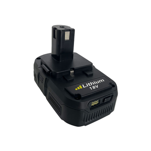 Pack de batteries Li-ion 18650 compétitif pour <span class=keywords><strong>outil</strong></span> électrique <span class=keywords><strong>Ryobi</strong></span> 18V (P109) - Rechargeable 2000-3500mAh Noir en stock - Product Image 1