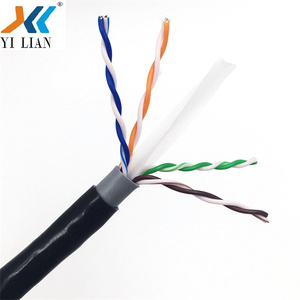 Prix d'usine 305m 1000FT Cat 6 UTP Câble de communication extérieur DOUBLE JACKET avec <span class=keywords><strong>CCA</strong></span> - Product Image 2