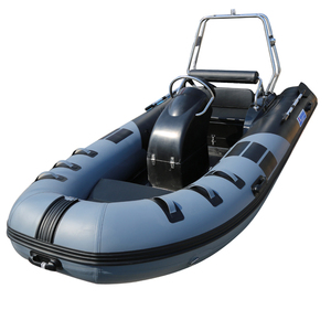 Haohai RIB390C 3.9m 12.8ft Motor Boat <b>Yacht</b> Sale PVC Fiberglass Semi-Rigid Inflatable Boat Engine Set 5 Persons Water-skiing Use - Product Image 6