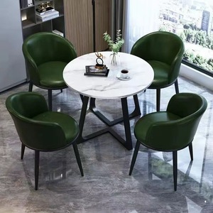 Modern <b>Dining</b> <b>Table</b> Sets 4 Chairs <b>Dining</b> <b>Table</b> <b>Wooden</b> Restaurant Cafe Chatting <b>Table</b> - Product Image 1